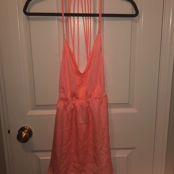 Brand new w/tags Victoria’s Secret nighty/lingerie coral pink size small - Picture 10 of 10
